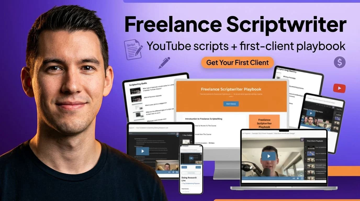 Bryan Ng – Freelance Scriptwriter Playbook