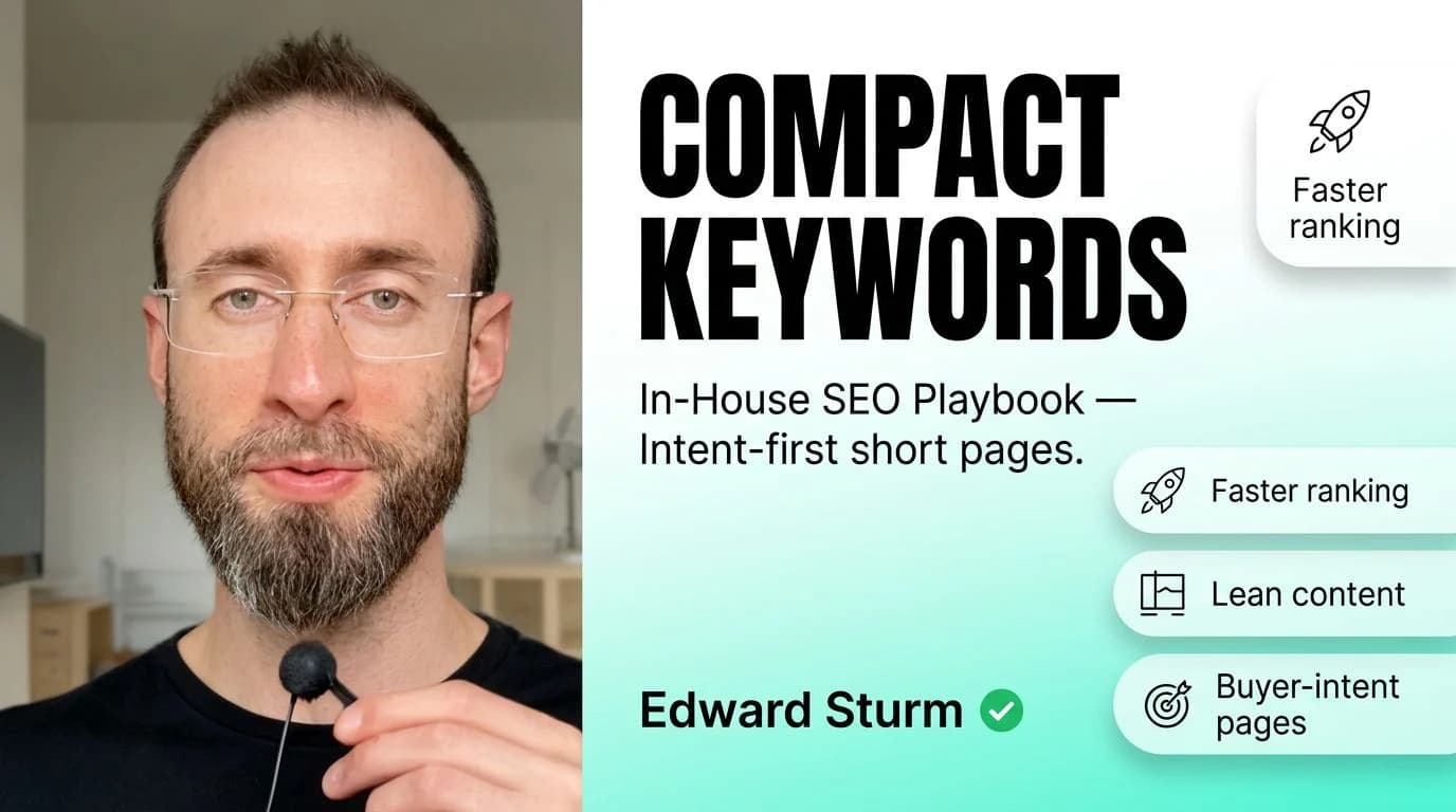 Compact Keywords by Edward Sturm
